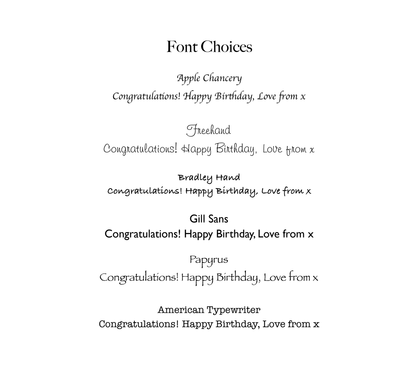 Handmade Invitation Acceptance Card