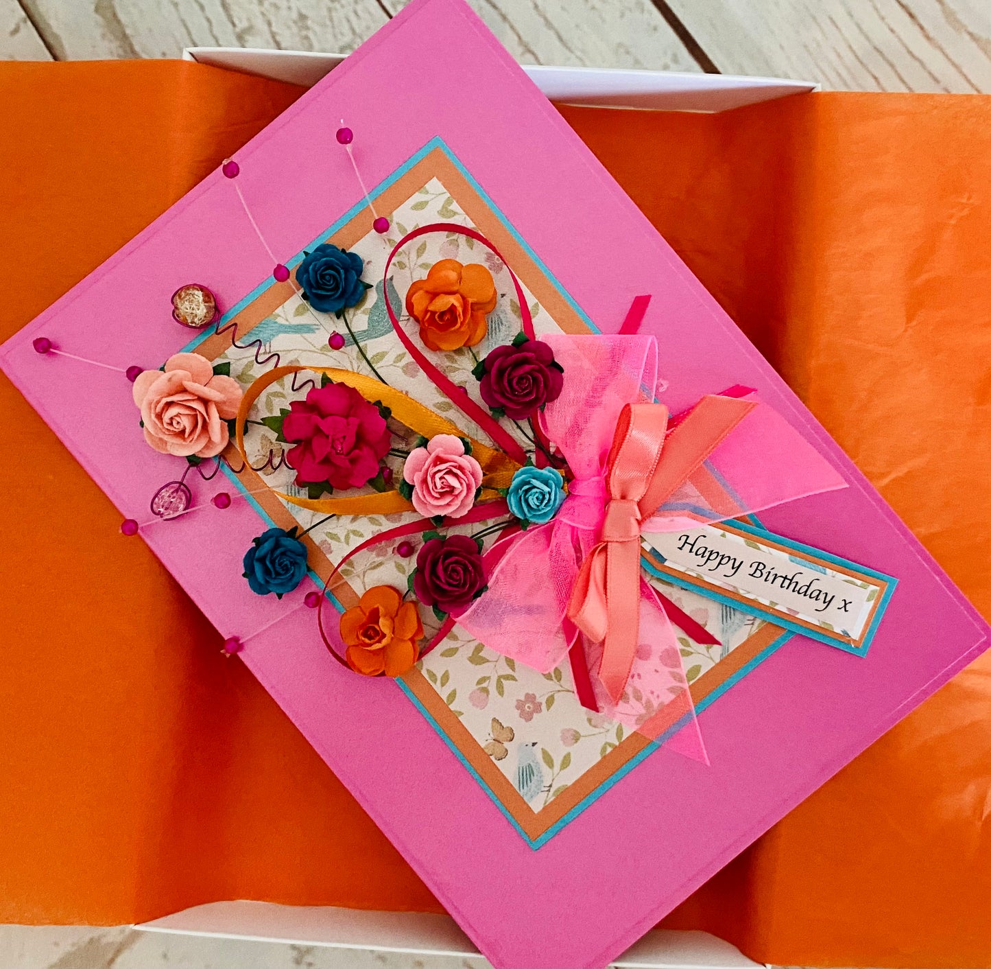 Summer Fizz Handmade Card