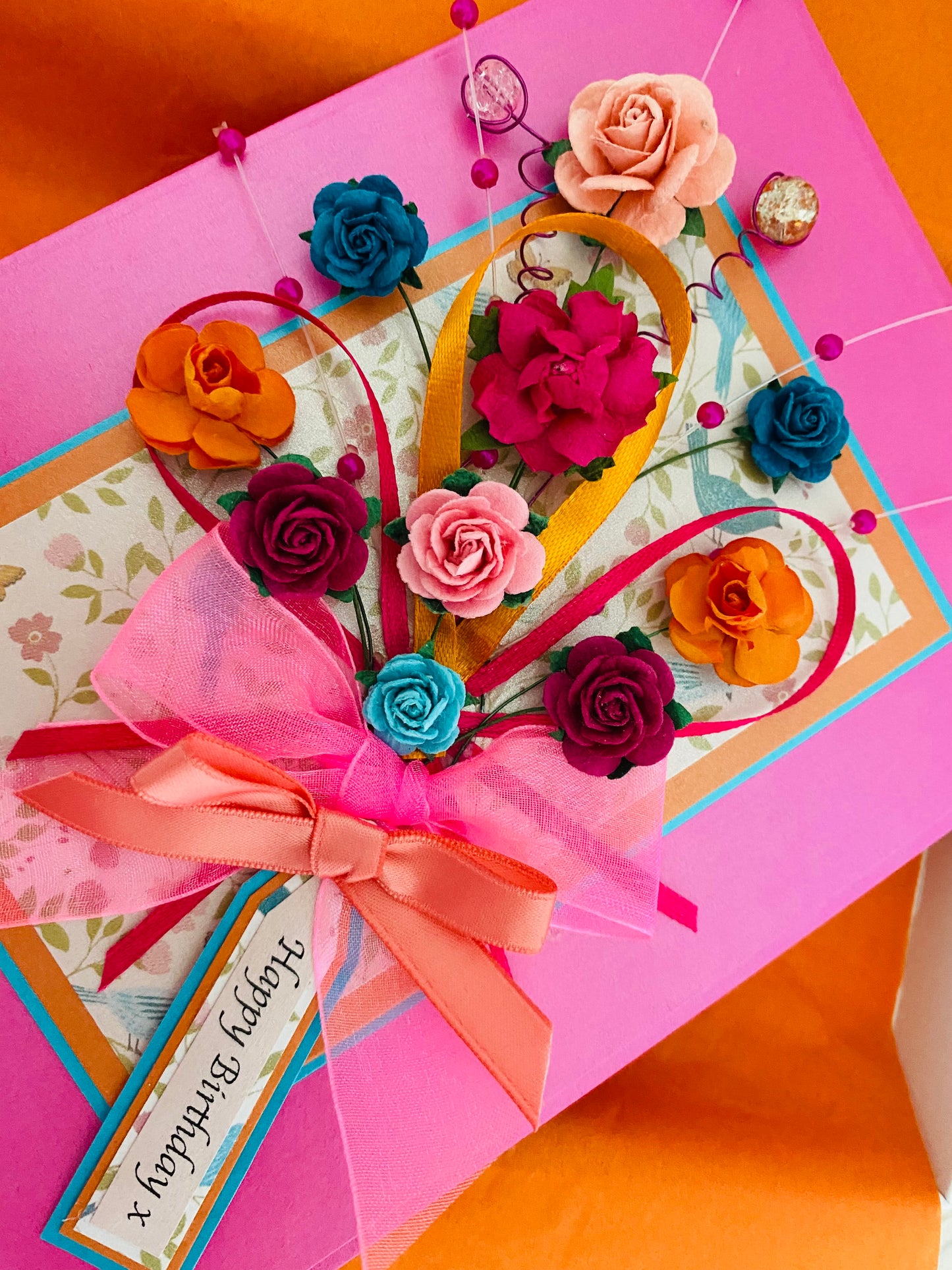 Summer Fizz Handmade Card