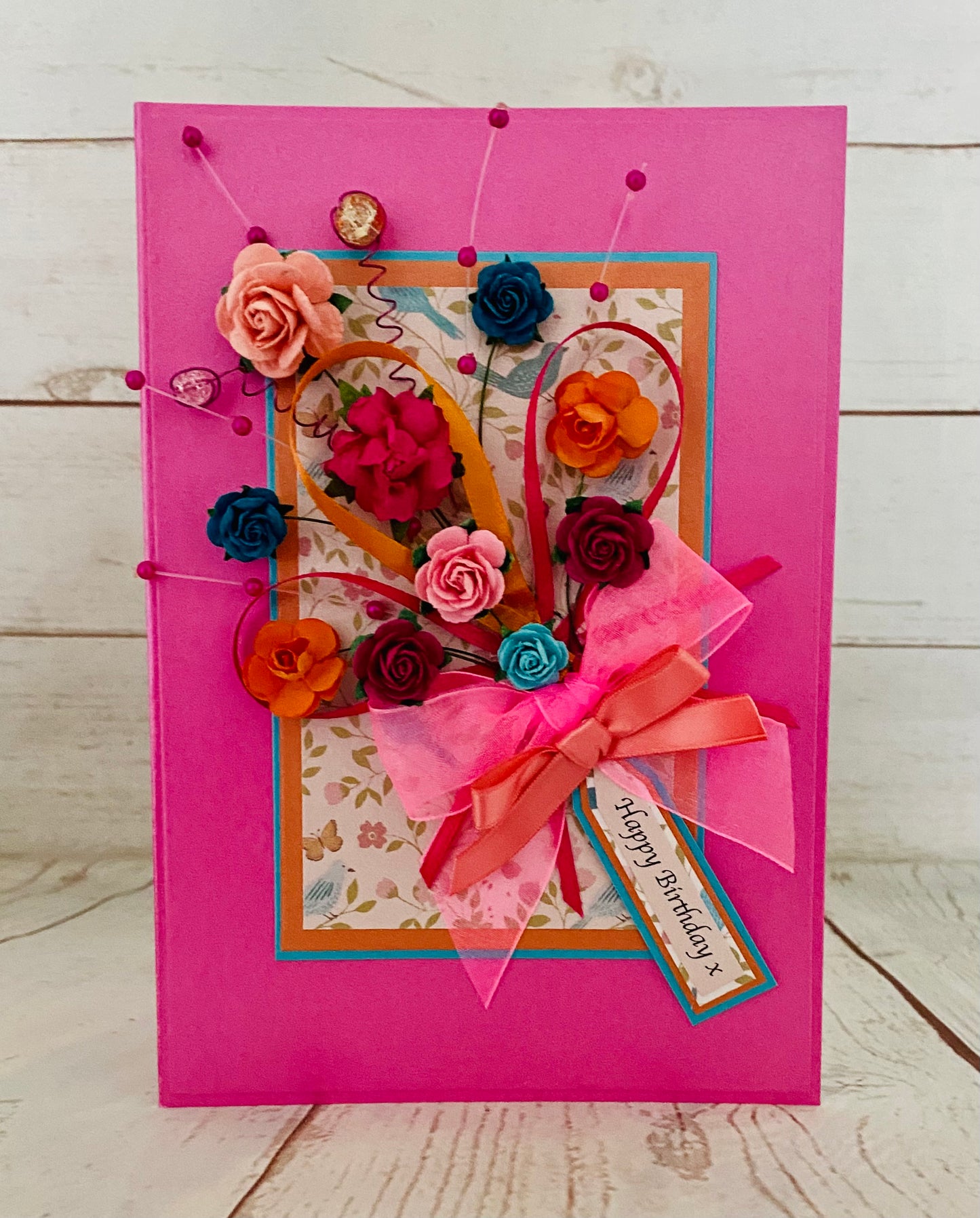 Summer Fizz Handmade Card