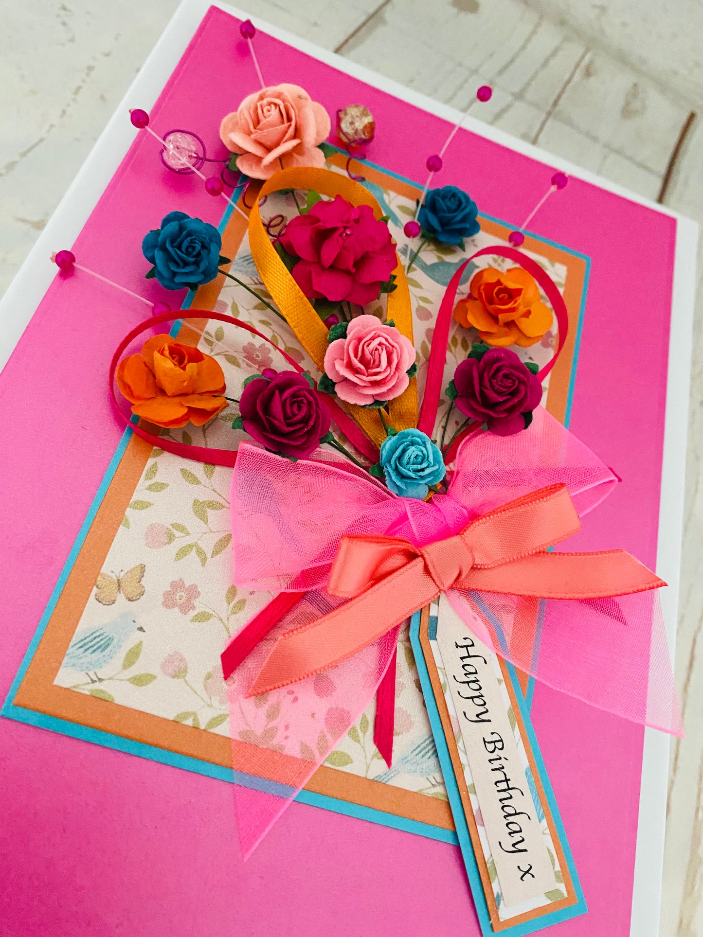 Summer Fizz Handmade Card