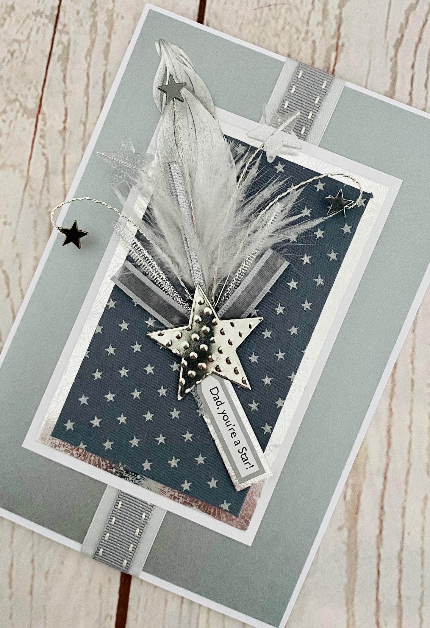 Shooting Star Handmade Card