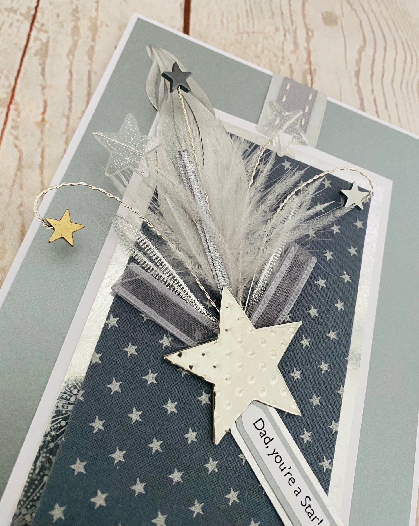 Shooting Star Handmade Card