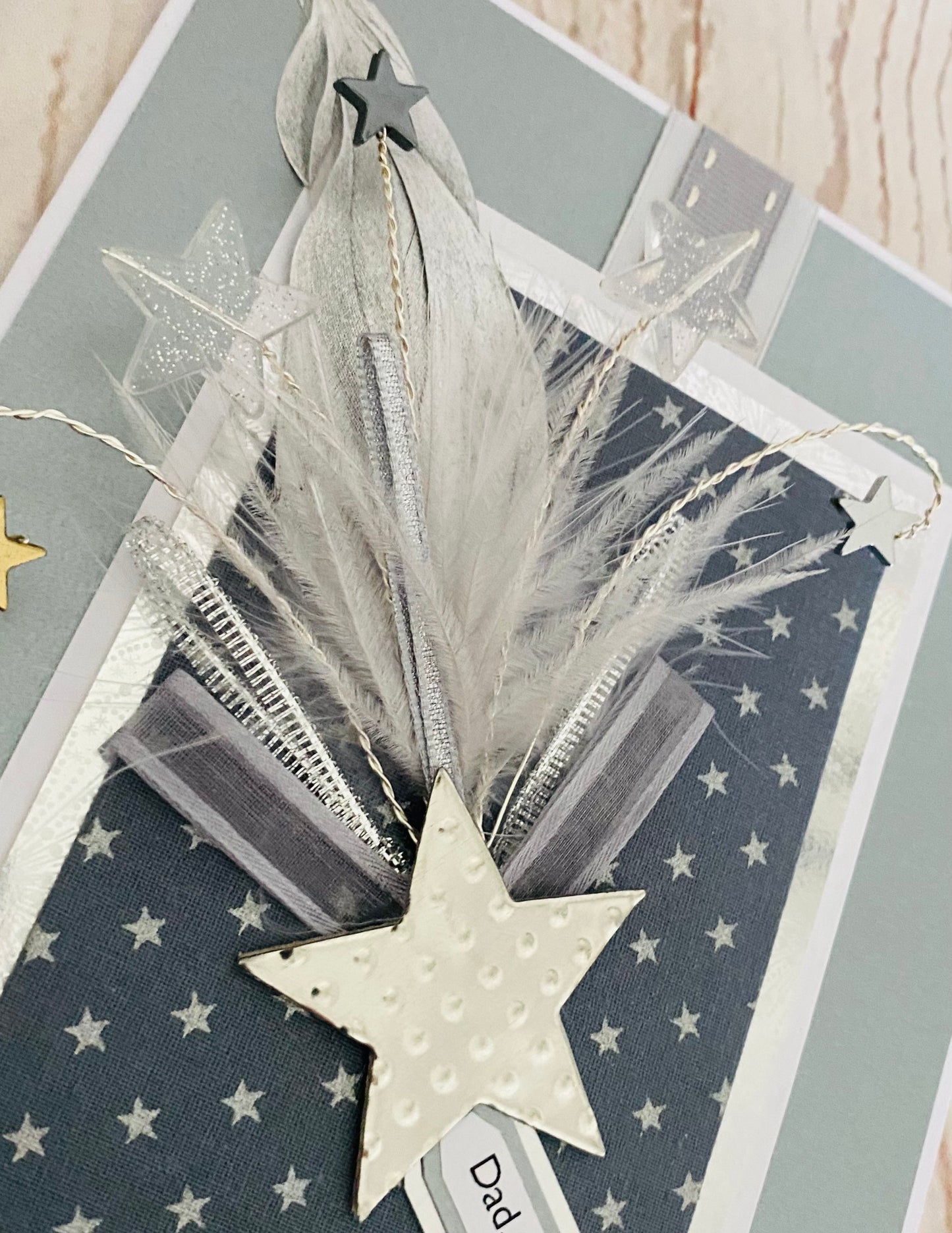 Shooting Star Handmade Card