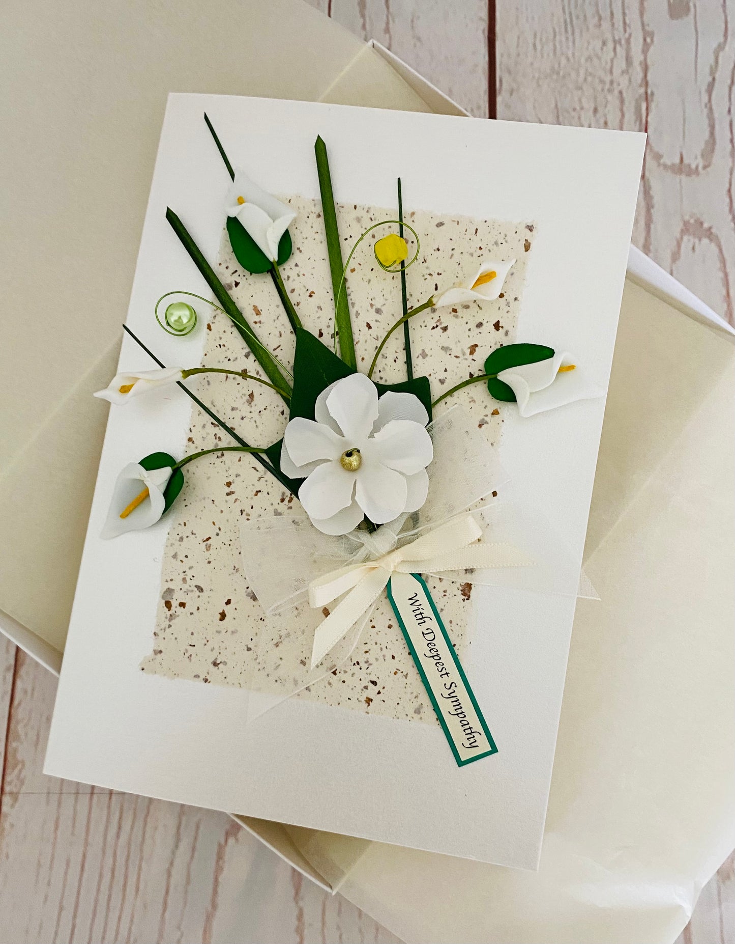 Deepest Sympathy Handmade Card