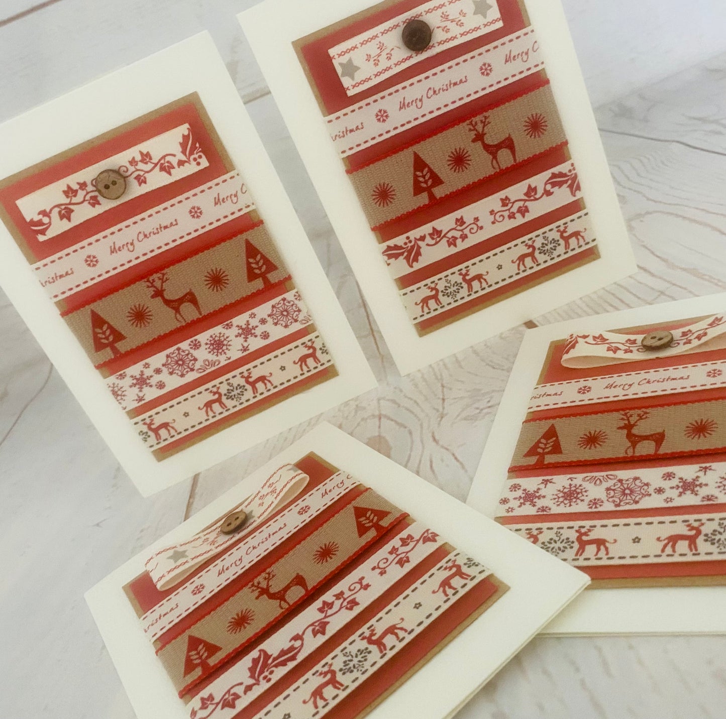 Lapland Handmade Christmas Card