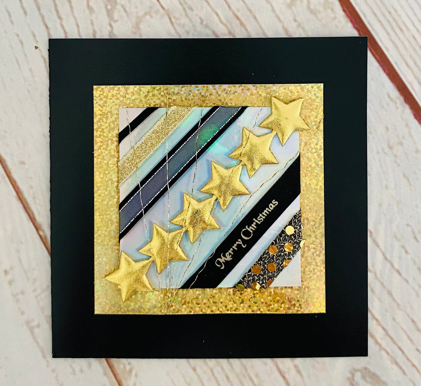 Hollywood Christmas Handmade Card
