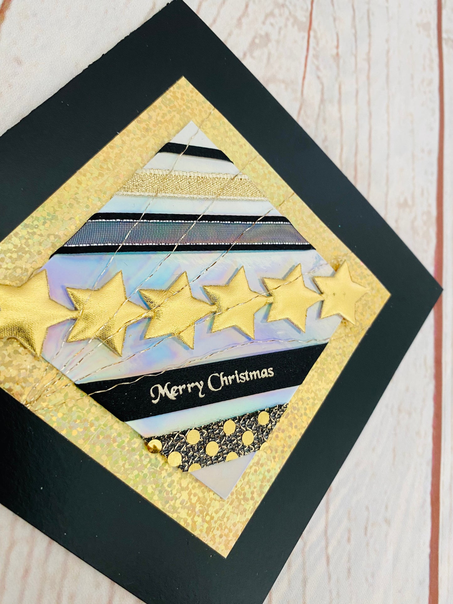 Hollywood Christmas Handmade Card