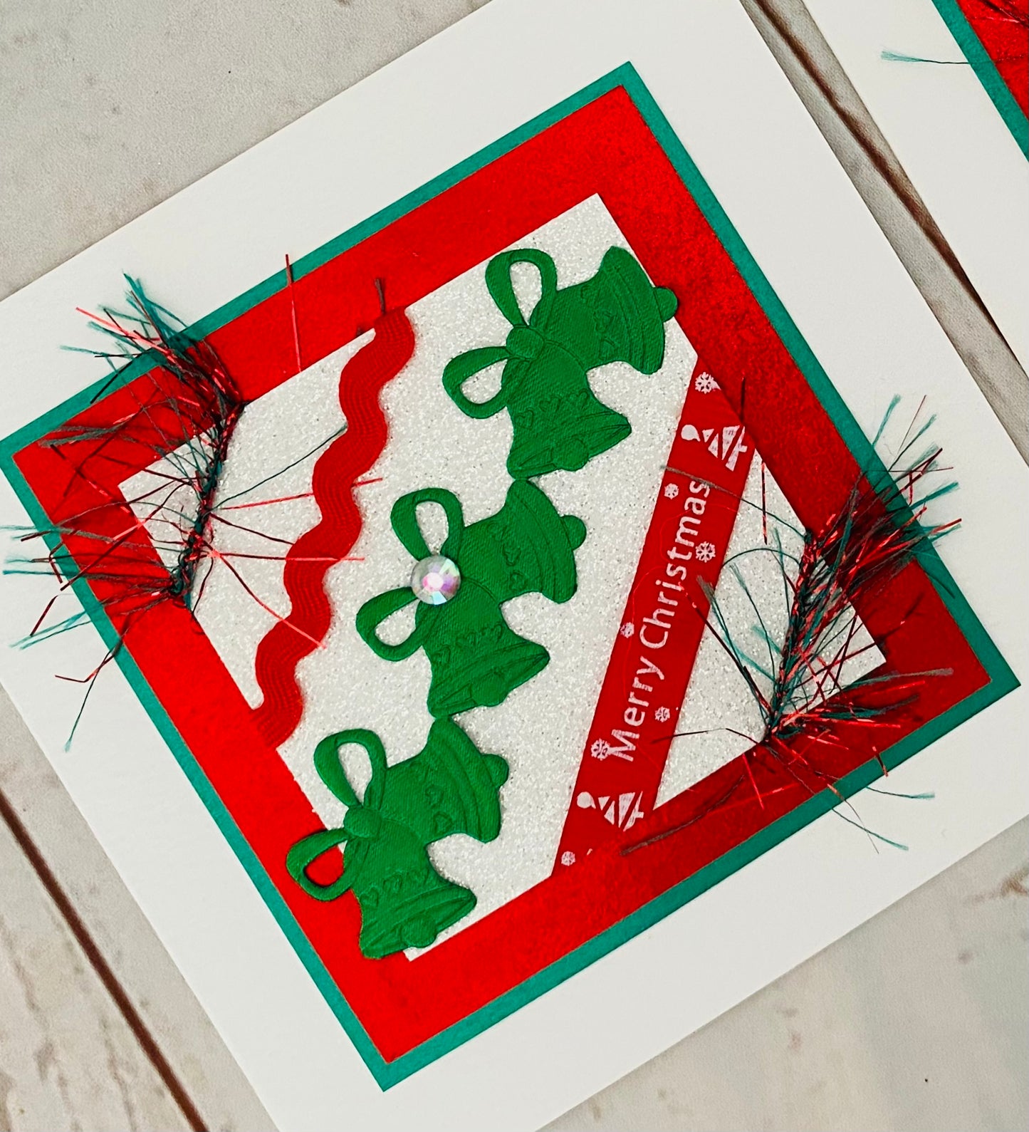 Handmade Christmas Joy Card