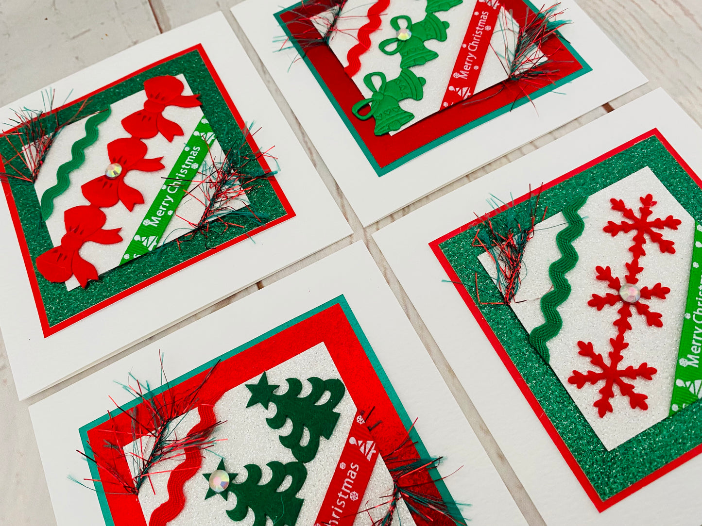 Handmade Christmas Joy Card