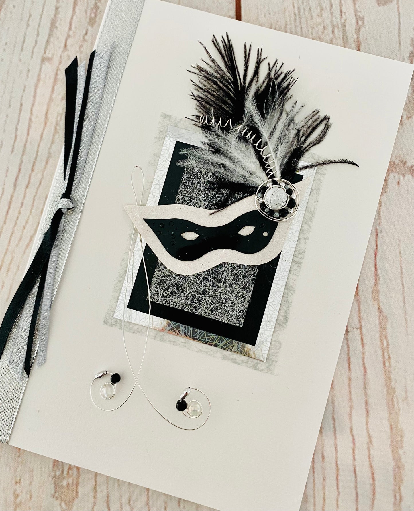 Masquerade Handmade Card