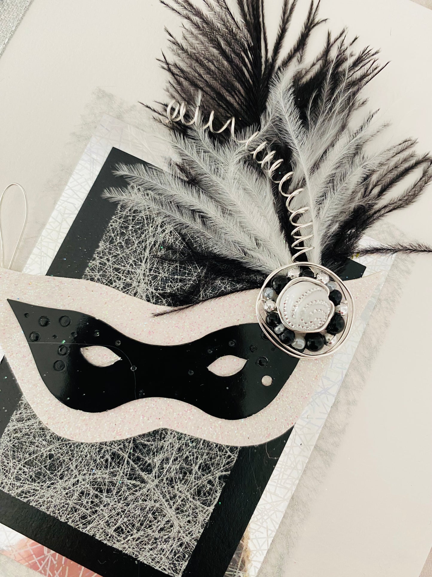 Masquerade Handmade Card