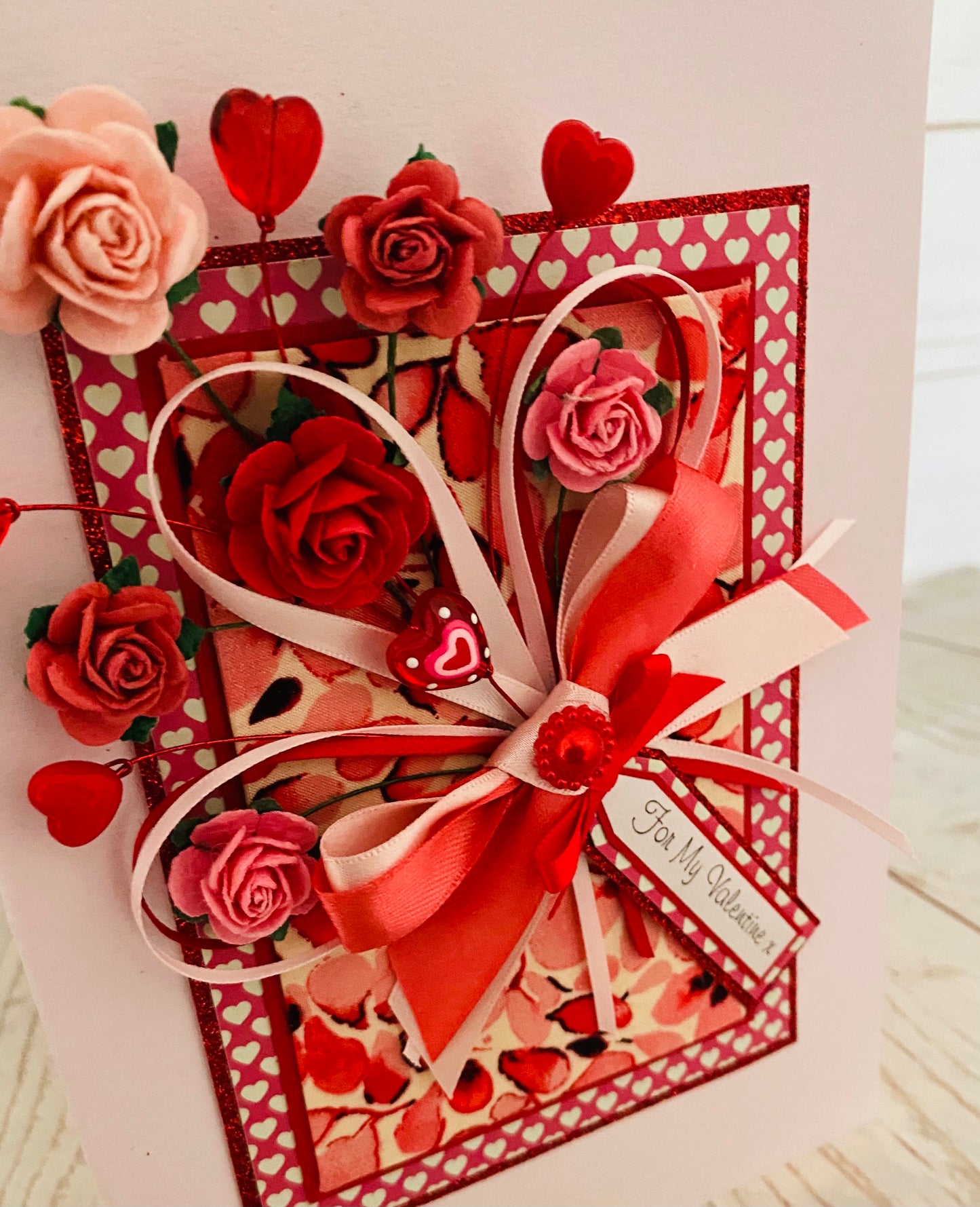 Luxury Hearts & Flowers Valentine Bouquet ~ 2026 Limited Edition