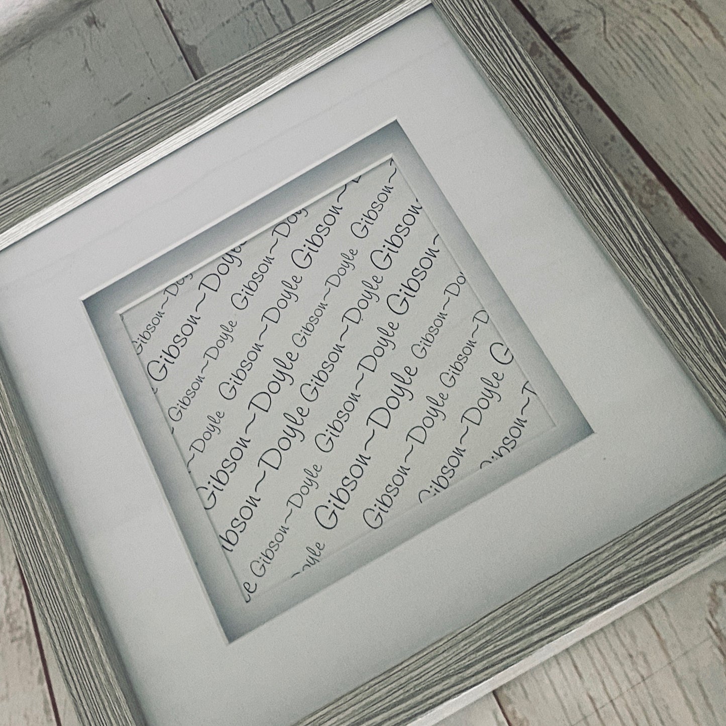 Add Square Greeting Card Handmade Display Frame