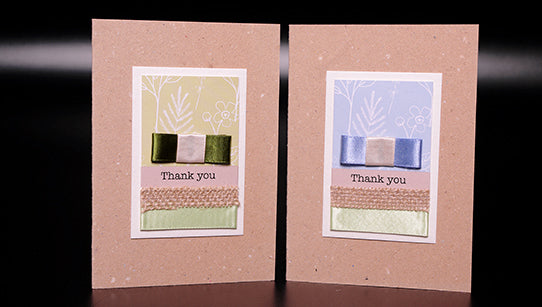 Personalised Handmade Thank You Card