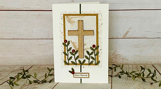 Easter Blessings Handmade Card