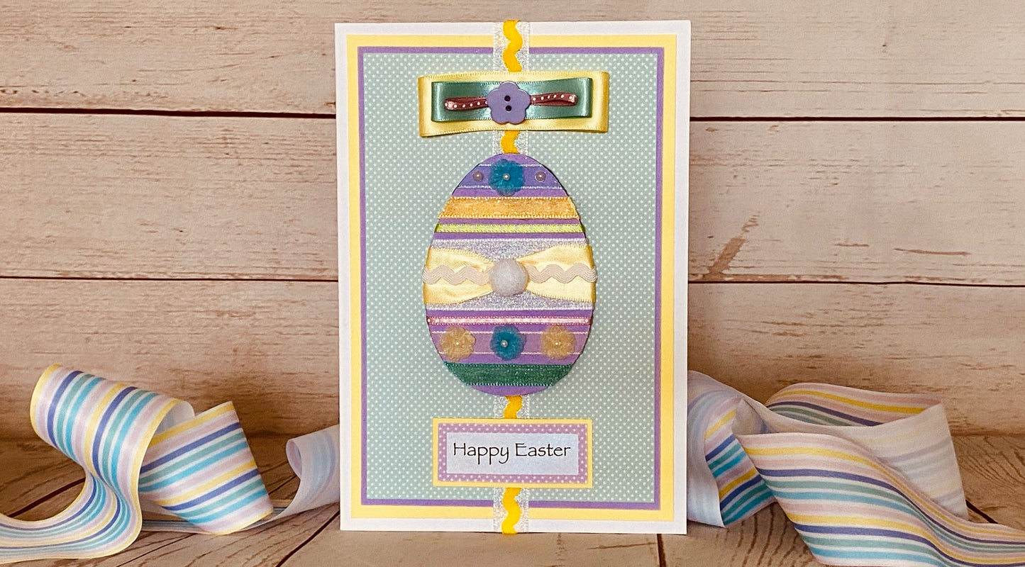 Easter Joy Handmade Card