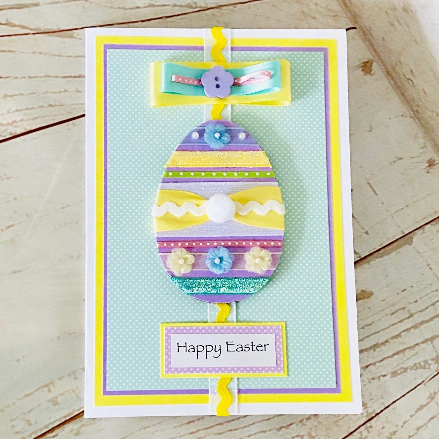 Easter Joy Handmade Card