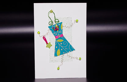 Lime Chic Handmade Card