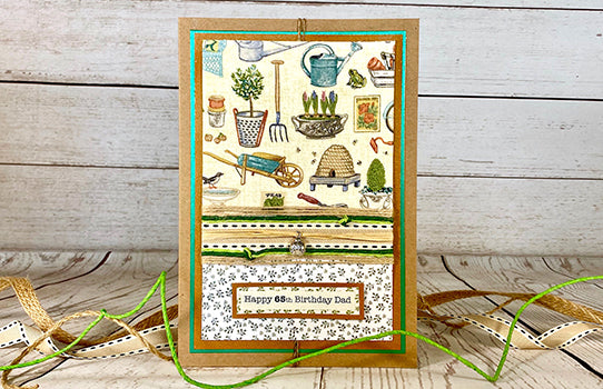 Gardening Handmade Card