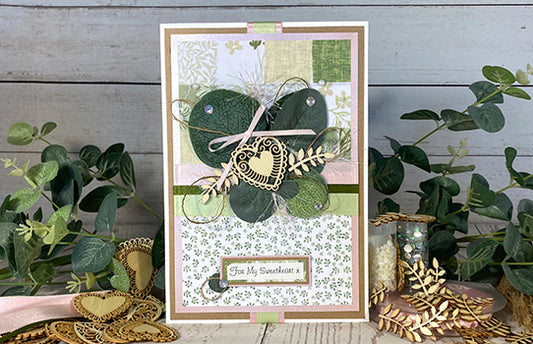 Sweet Eucalyptus Handmade Card