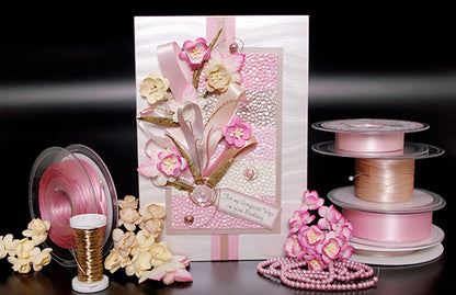 Cherry Blossom Handmade Card