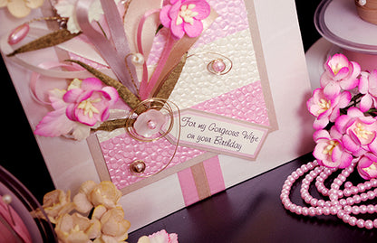 Cherry Blossom Handmade Card