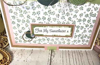 Sweet Eucalyptus Handmade Card