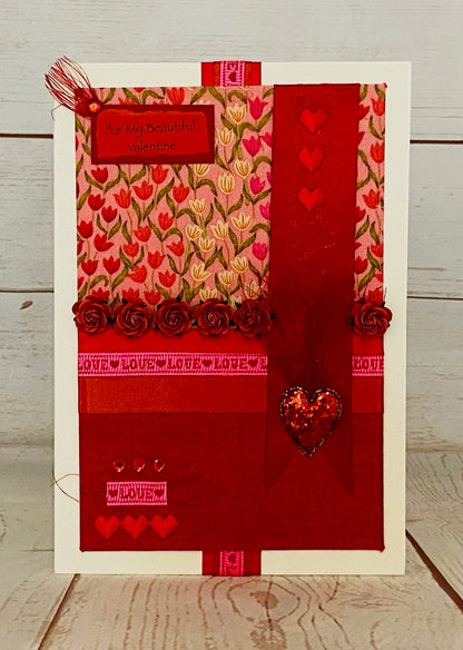 Embrace Handmade Valentines Card