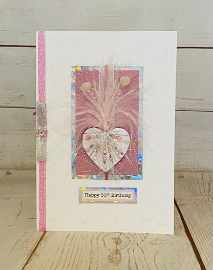 Luxury Everlasting Love Handmade Card