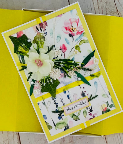 Lemon Crisp Handmade Card