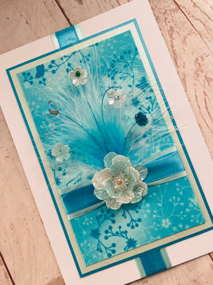 Flutterby Handmade Card