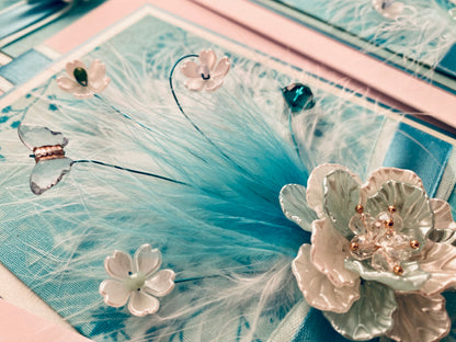 Flutterby Handmade Card