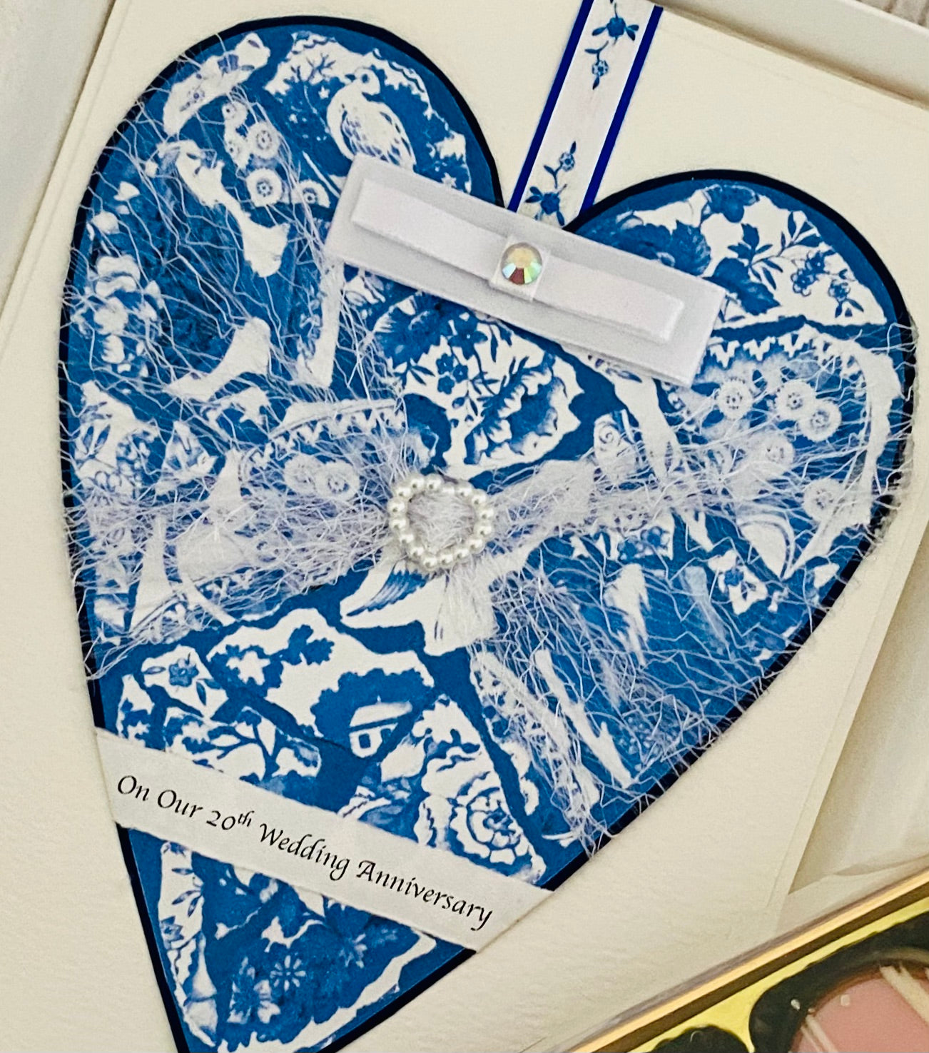 China Heart Handmade Card