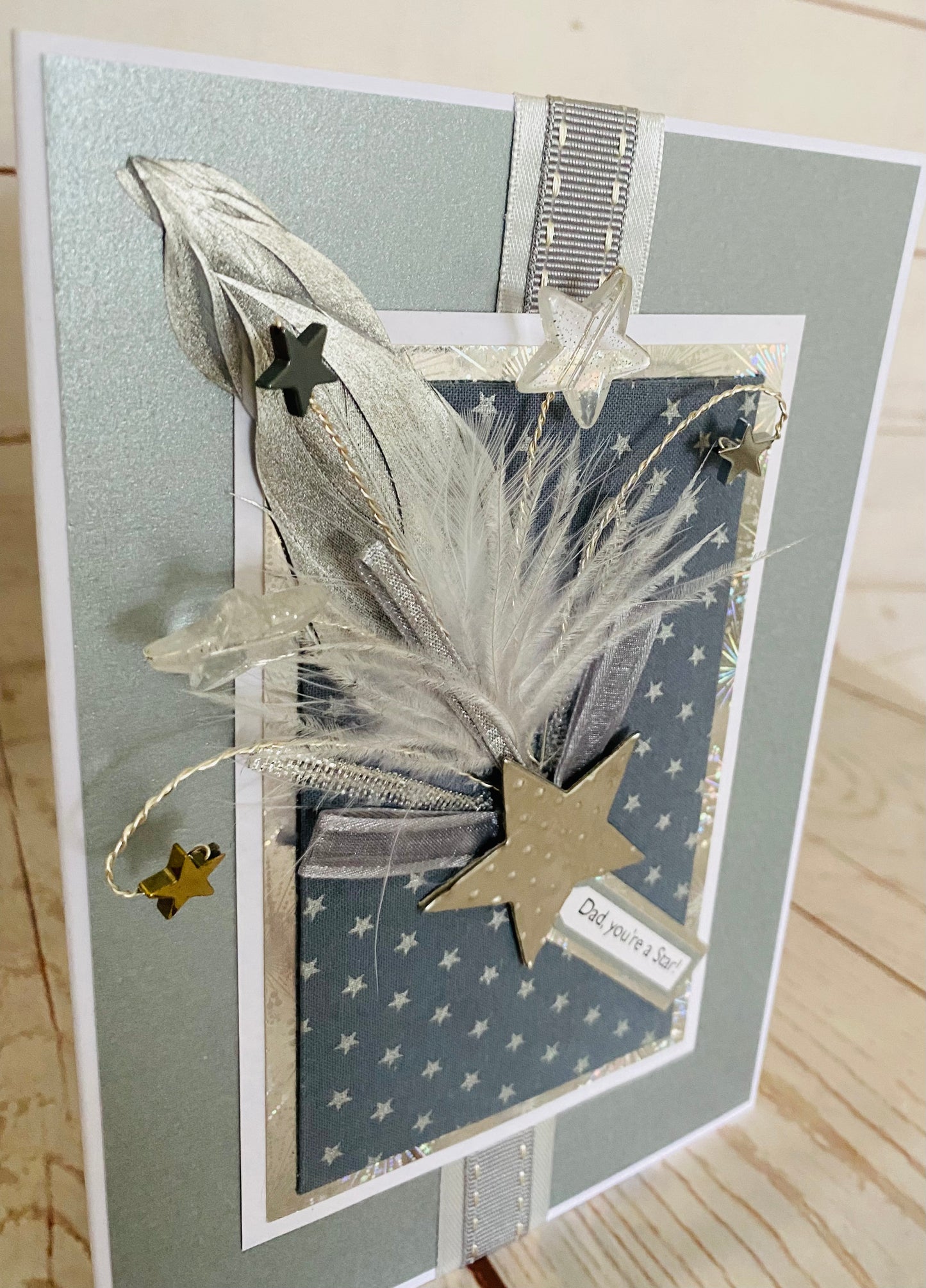 Shooting Star Handmade Card