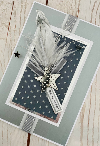 Shooting Star Handmade Card