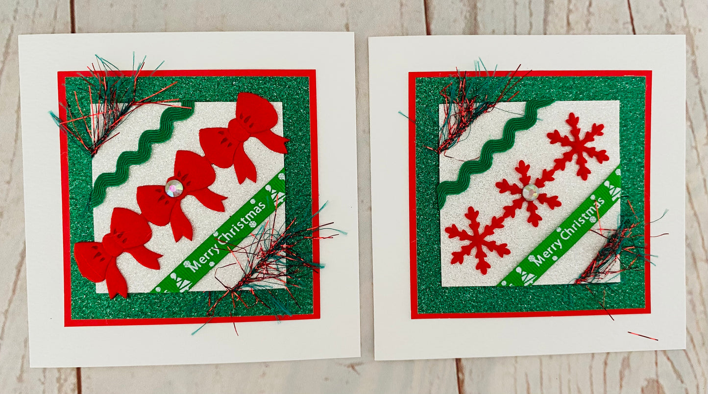 Handmade Christmas Joy Card