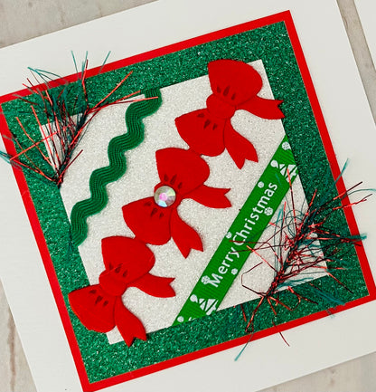 Handmade Christmas Joy Card