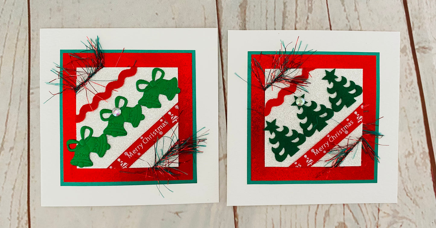 Handmade Christmas Joy Card