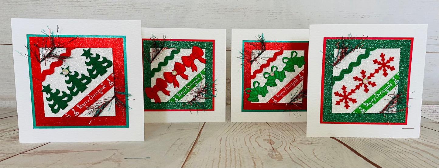 Handmade Christmas Joy Card