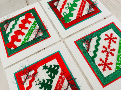 Handmade Christmas Joy Card