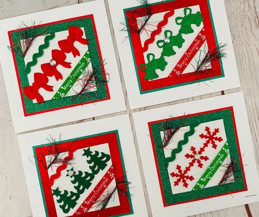 Handmade Christmas Joy Card