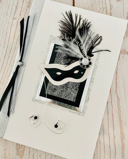 Masquerade Handmade Card