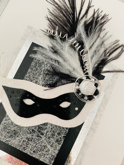 Masquerade Handmade Card