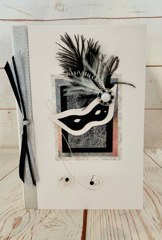 Masquerade Handmade Card