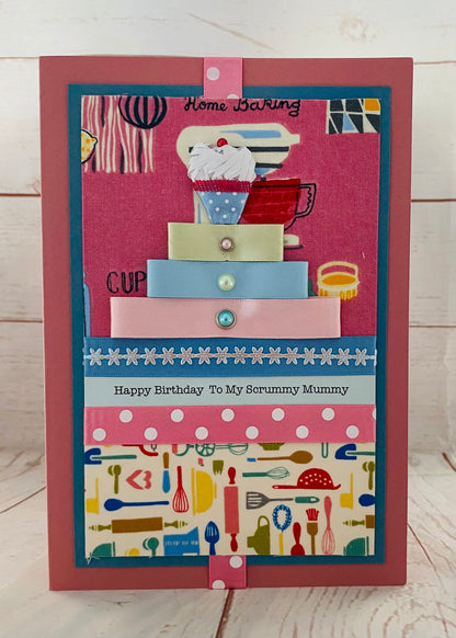 British Bake Off Hand Made Card