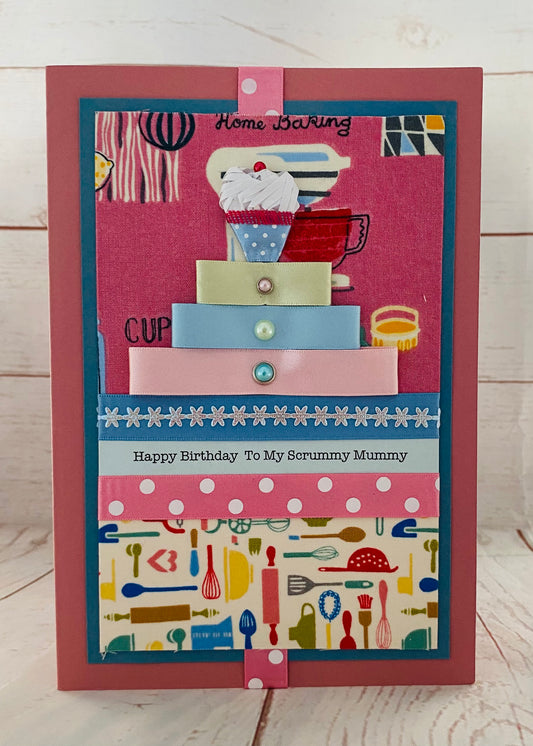 British Bake Off Hand Made Card
