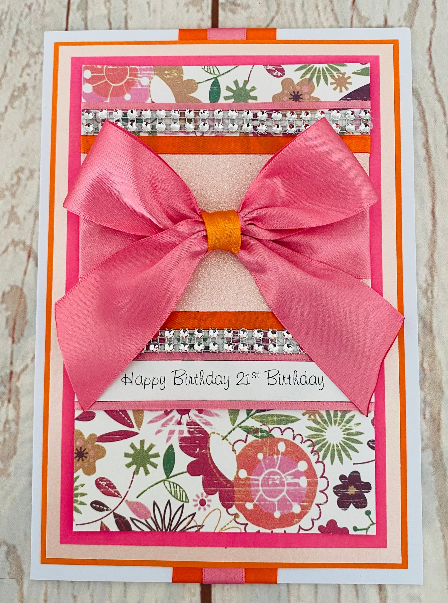 Tutti Frutti Handmade Birthday Card