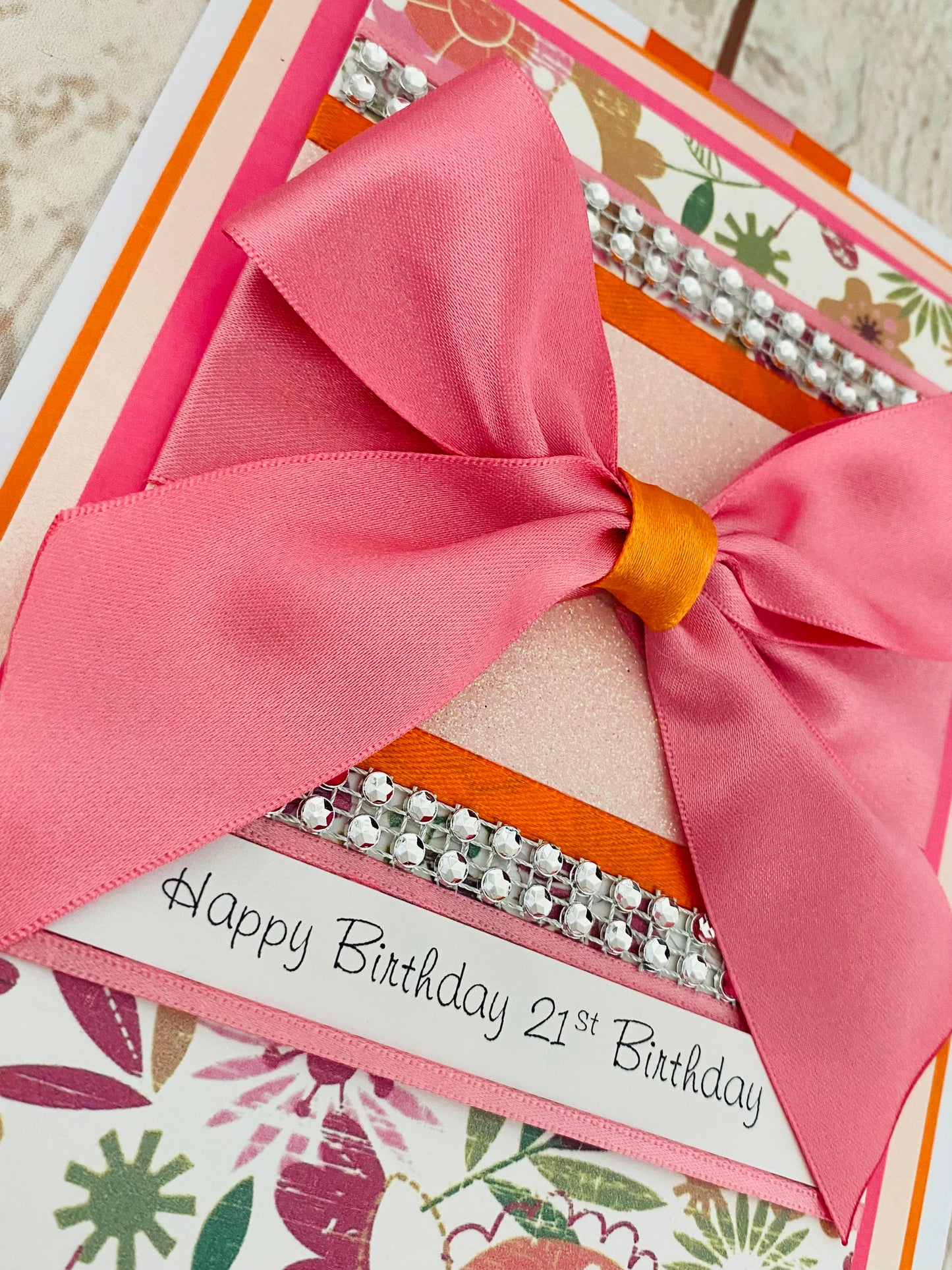 Tutti Frutti Handmade Birthday Card