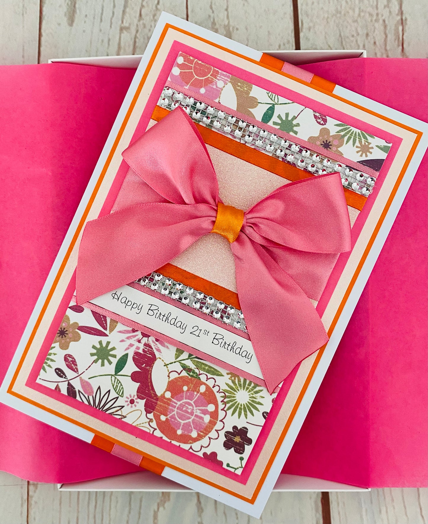 Tutti Frutti Handmade Birthday Card